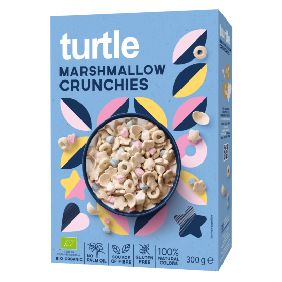 Marshmallow Crunchies BIO Turtle glutenfrei ★