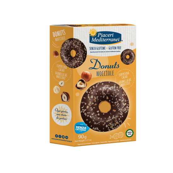 Donuts Haselnüsse Piaceri Mediterranei glutenfrei ★
