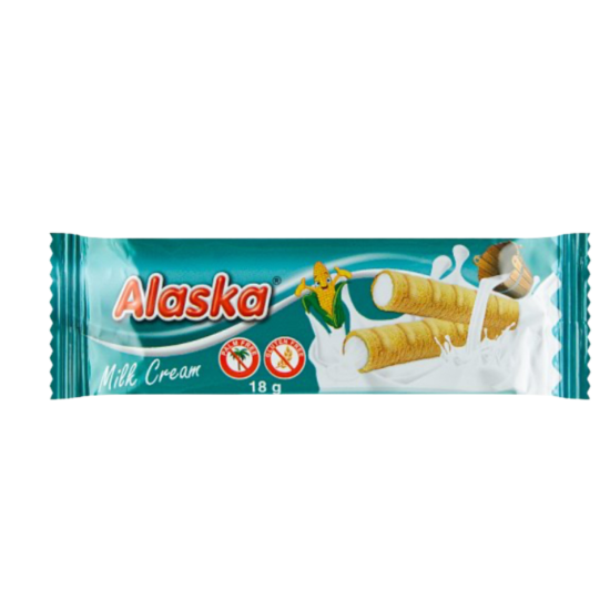 Alaska Maisröhre mit Milchcreme glutenfrei ★