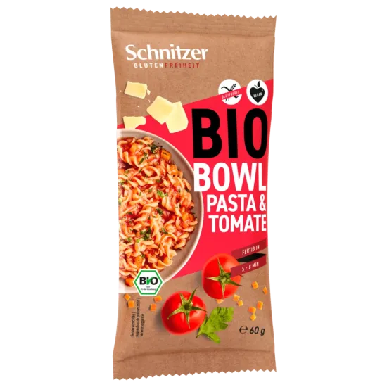 Pasta & Tomato Bowl Organic Schnitzer