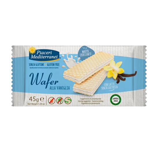 Vanilla wafer Piaceri Mediterranei gluten-free
