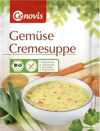 Gemüse Cremesuppe Cenovis glutenfrei ★★