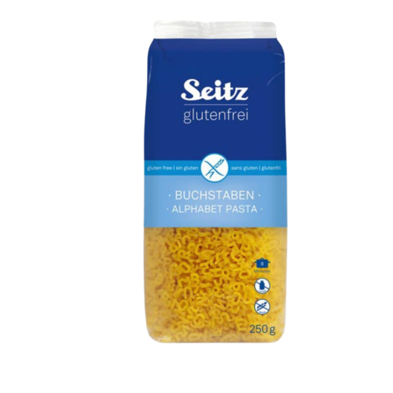 Letter Pasta Seitz gluten-free