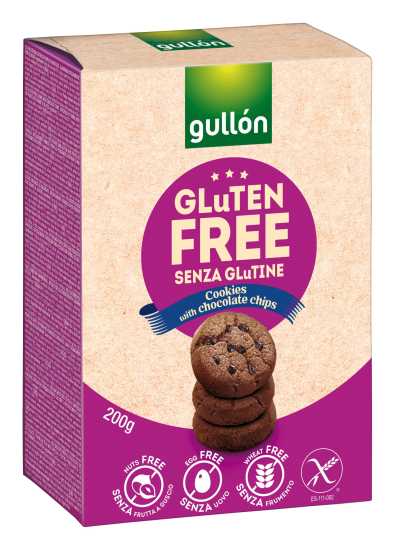 Kekse mit Schokostückchen Gullòn glutenfrei ★★