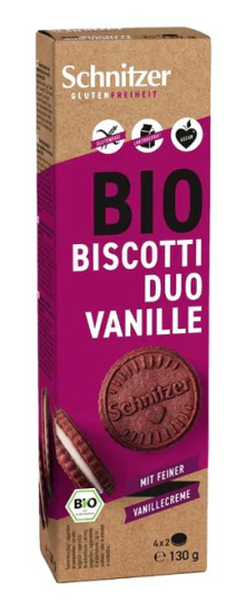 Biscotti Duo Vanille Schnitzer glutenfrei