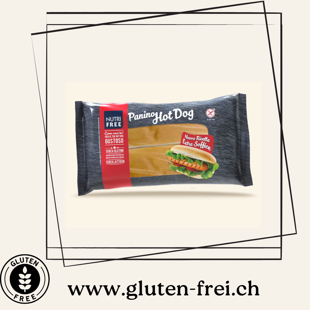 gluten-frei - Panino Hot Dog Nutrifree glutenfrei