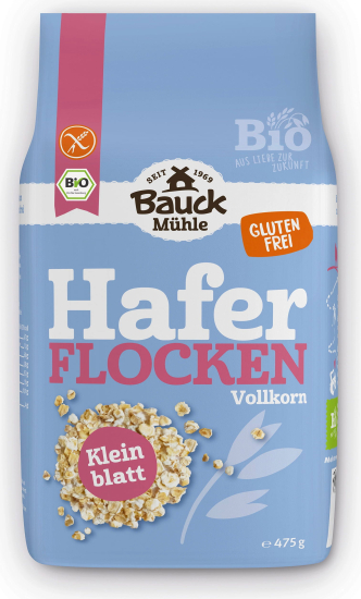Haferflocken Kleinblatt Bauck glutenfrei ★