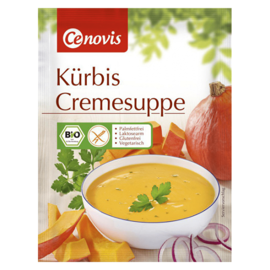 Kürbis Cremesuppe Cenovis glutenfrei ★★