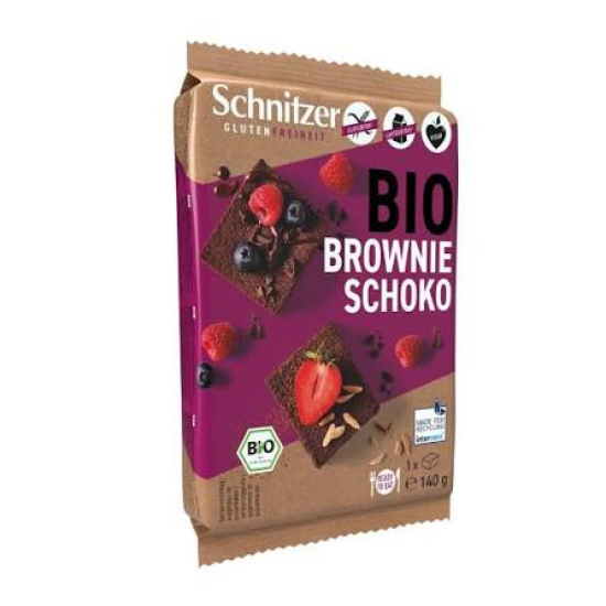 Schoko Brownie Schnitzer Bio glutenfrei