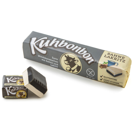 Kuhbonbon Weichkaramell mit Sahne & Lakritz