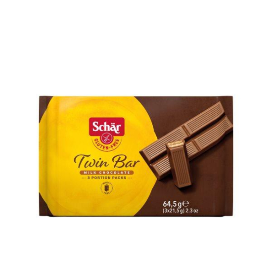 Twin Bar Snack mit Schokolade Schär 3x21.5 g ★