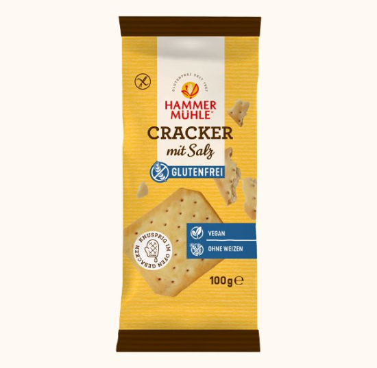 Salted Crackers Hammermühle gluten-free