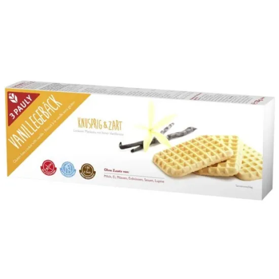 Vanillegebäck 3 Pauly glutenfrei