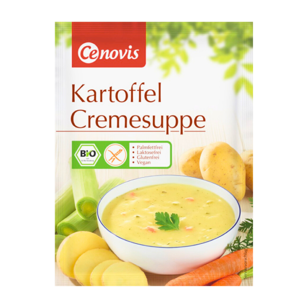 Potato cream soup Cenovis gluten-free