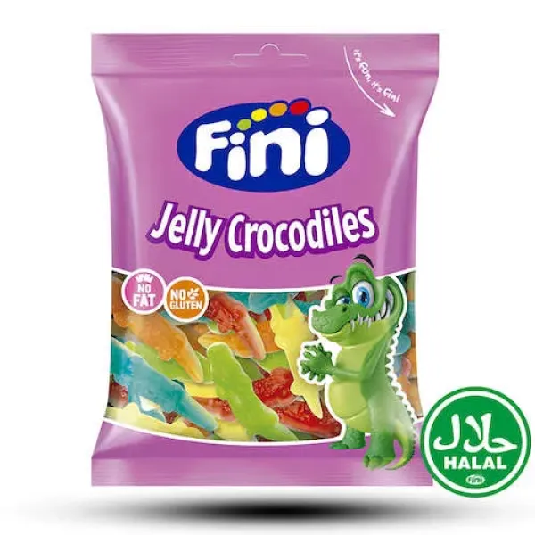 Fini Jelly Crocodiles sauer glutenfrei ★