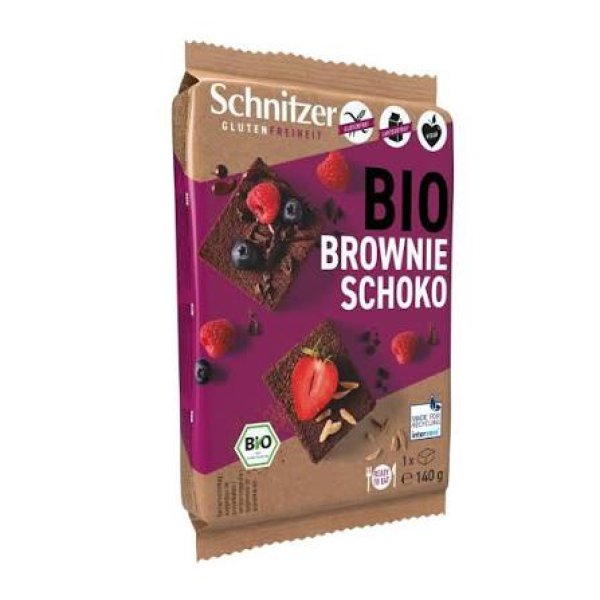 Chocolate Brownie Schnitzer Organic gluten-free
