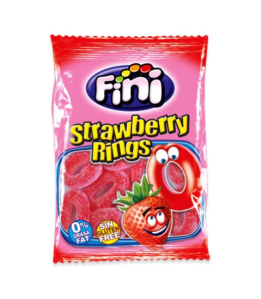 Fini Strawbeery Rings senza glutine